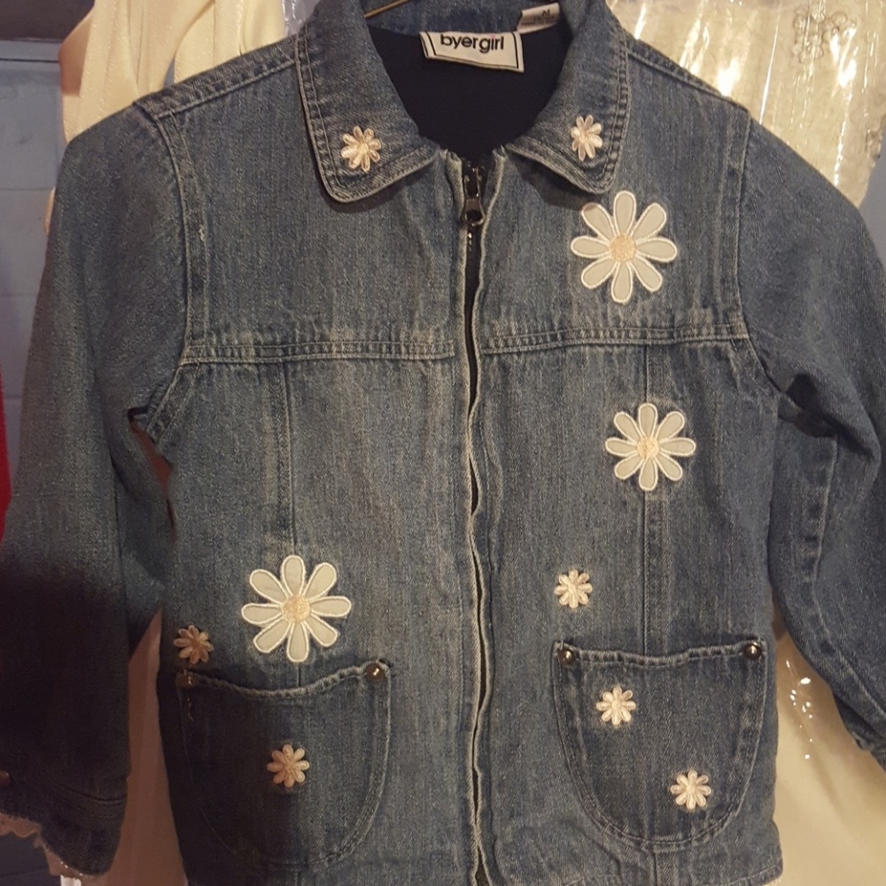 Super cute Little Girls jean jacket.